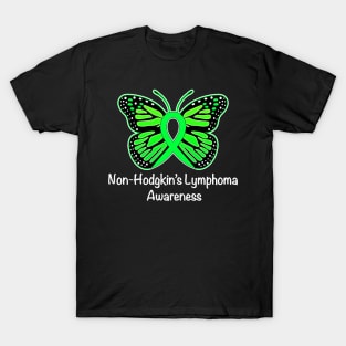 Non-Hodgkin's Lymphoma Butterfly of Hope T-Shirt